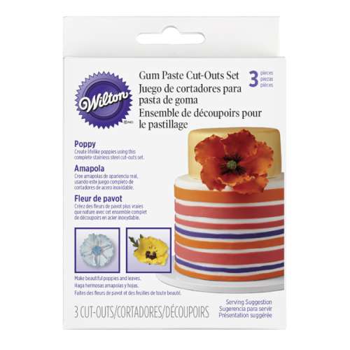 Poppy Cutter Set - Click Image to Close